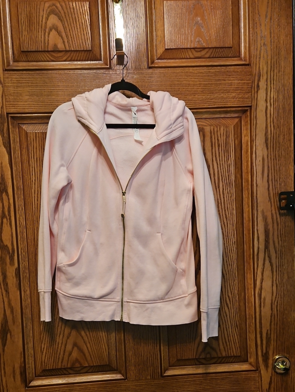 lululemon athletica Pale Pink Full-Zip Hoodie